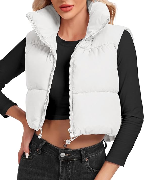 QUILTED PUFFER VEST