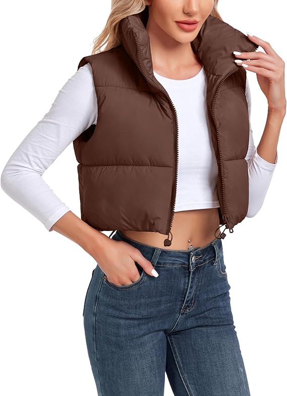 QUILTED PUFFER VEST