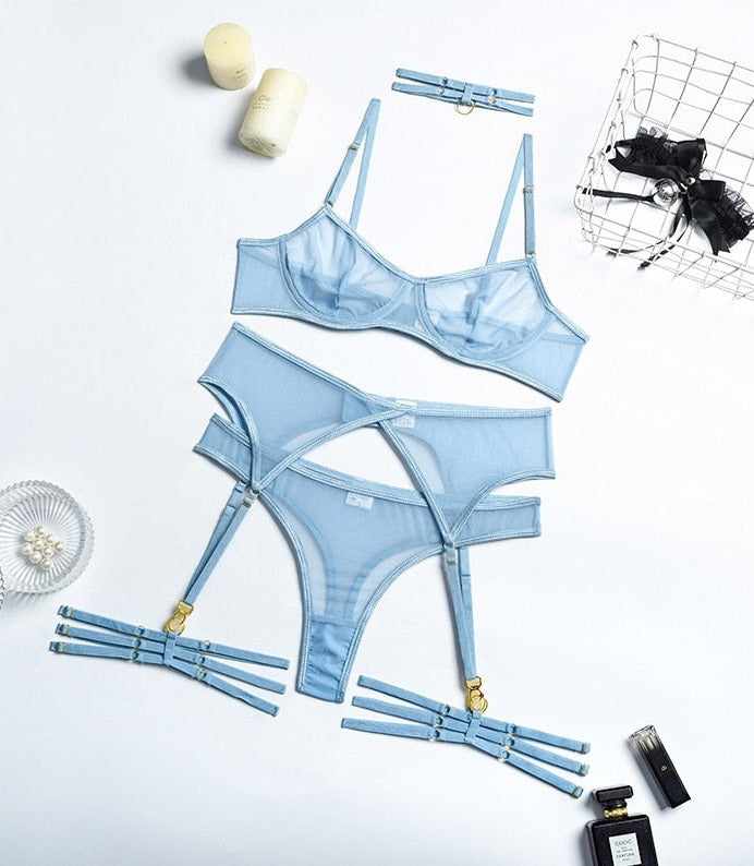 TIA 4 PIECE INTIMATES SET