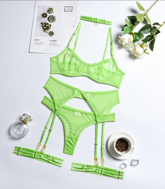 TIA 4 PIECE INTIMATES SET