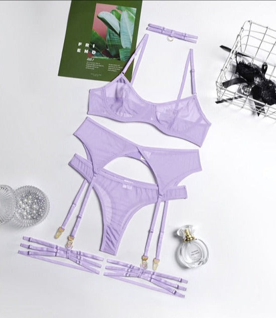 TIA 4 PIECE INTIMATES SET