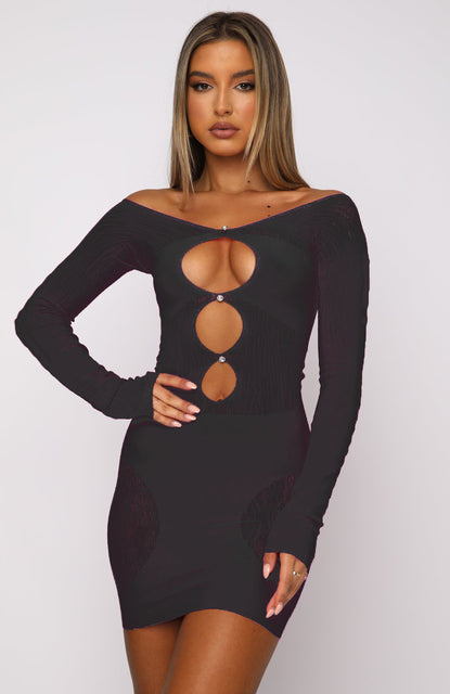 LENA LONG SLEEVE DRESS